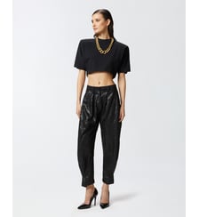 Pantalon p-pants à petites paillettes Pinko