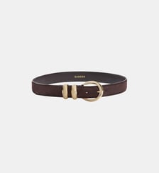Ceinture en cuir suède Sandro