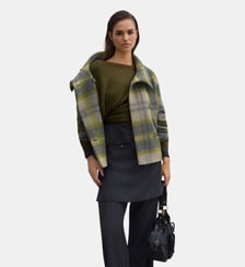 Manteau gcometecarreau - Motif à carreaux Caroll