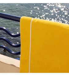 Serviette de plage  en coton Yves Delorme