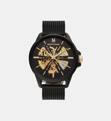 Montre automatique Round Noir MOW403 Montignac