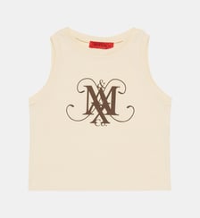 T-shirt sans manches avec logo MAX&Co.