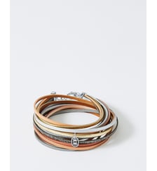 bracelet cuirs Magnum Althéa Flowers for Zoe