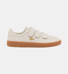 Sneakers Baseshot Pro Strap femme en suède Lacoste