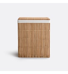 Panier à linge rectangulaire, en rotin ajouré La Redoute Interieurs