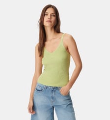 Pull sans manches tricot côtelé Ikks