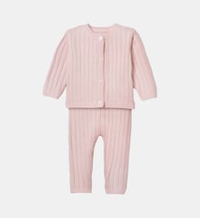 Ensemble  coton biologique et laine Cyrillus