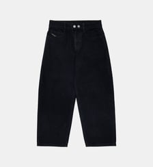 Jeans en denim noir coupe décontractée - D-Devon Diesel Kids