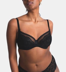 Soutien-gorge avec armatures Envie noir Maison Lejaby