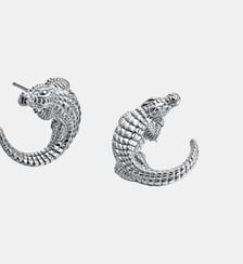 925 boucles d’oreilles en argent en forme de crocodile Aristocrazy
