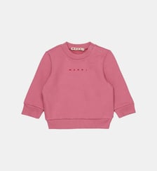 Sweat-shirt à col ras du cou avec logo Marni Marni