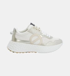 CARTER JOGGER -  BLANC CASSE/DORE No Name