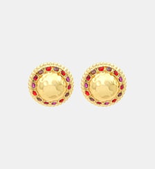Boucles d'oreilles clip  rond  - Gloria Satellite