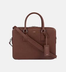 Briefcase en cuir reconstitué Sandro
