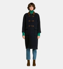 Duffel-coat en laine double-face Sandro