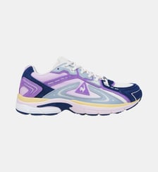 Sneakers running avec mesh dégradé et cuir Roadtrack Le Coq Sportif