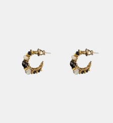 Boucles d'oreilles mini créoles   - Iancura Satellite