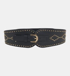 Ceinture corset en cuir - OLYMPE STUDS Gerard Darel