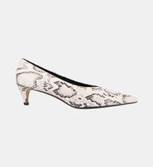 Escarpins Marta Cuir Façon Python Et Bons Baisers