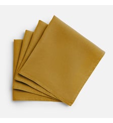 Lot de 4 serviettes de table lin lavé Victorine La Redoute Interieurs