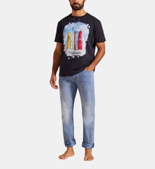 T-shirt en coton Surf's Up Vilebrequin