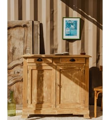 Buffet parisien en bois Gilbert N°1753- Produit chiné Debongout