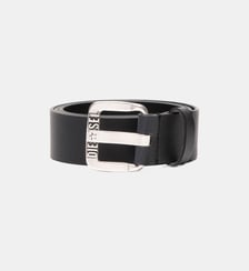 Ceinture en cuir avec boucle logo étoile en métal Diesel