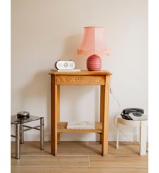 Table console en bois sculpté Art Déco Francine N°1518- Produit chiné Debongout