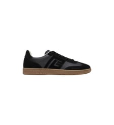 Baskets Balmain Swan en cuir lisse et suédé Balmain