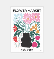 Poster   Flower Market III - Wild Apple Poster & Frame