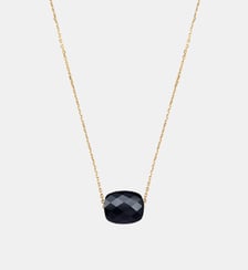 Collier, onyx, or jaune Morganne Bello