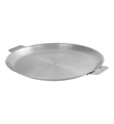 Poêle à crêpes en inox - poignée amovible Cristel