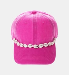 Casquette avec coquillages CAPY Wild