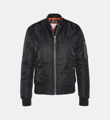 Bomber MA-1 en nylon recyclé, coupe ajustée Schott