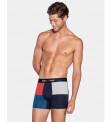 Boxer colorblock en coton Eden Park