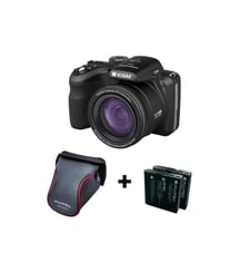 Appareil photo Bridge AZ425 Black + 1 Batterie + Etui Kodak