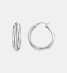 Grandes boucles d'oreilles à motif entrelacé Thomas Sabo