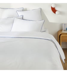 Housse de couette unie en coton La Redoute Interieurs