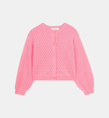 Gilet en maille ajouré Billieblush