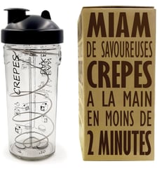 Shaker à crêpes, gaufres et pancakes Cookut