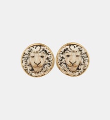 Boucles d'oreilles tiges lion de Saint-Marc Les Néréides
