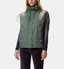 Doudoune sans manches en tissu technique Pinko