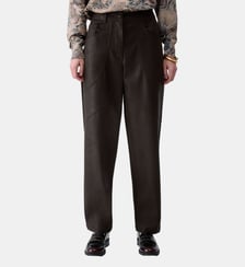 Pantalon Baggy en Tissu Enduit Liu Jo