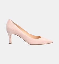Escarpin rabelais - cuir velours Charles Kammer