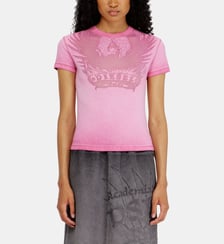 T-shirt slim avec dévoré Phoenix Diesel