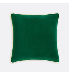 Housse de coussin bicolore carrée 50x50 cm, en velours La Redoute Interieurs