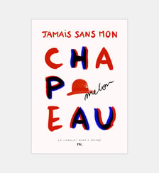 Poster   Le Chapeau Rond & Rouge - The Poster Club x Another Art Project Poster & Frame