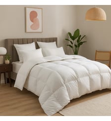 Pack Couette Tempérée et Oreiller Essentiel Medium Dunlopillo
