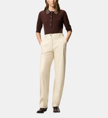Pantalon ballon effet cuir doux Pinko