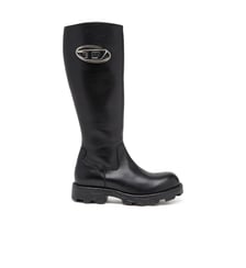 Bottes D-Hammer hauteur genou en cuir Diesel